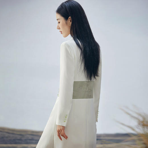 IWY/ 扶摇系列 秋季新中式国风西装连衣裙FYQ236 商品图3