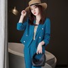 娜璐多 小个子短款西装外套女2023早秋新款时尚百搭炸街减龄西服两件套潮 商品缩略图1