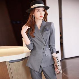 娜璐多 设计高级感西装外套女2023年早秋新款气质女神休闲小西服套装女OL