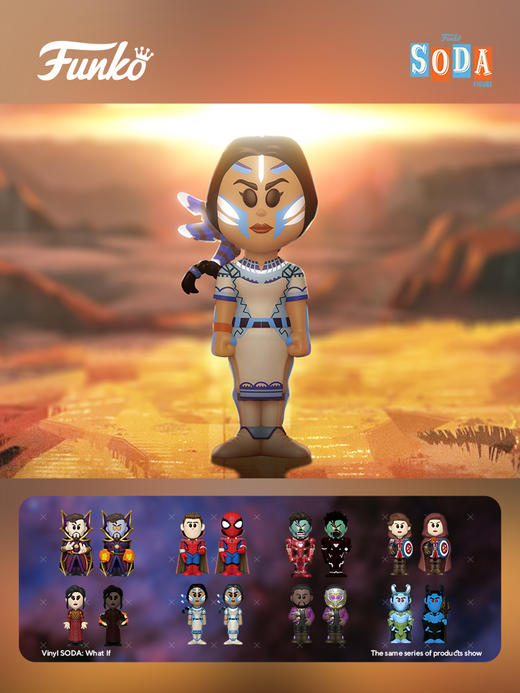Funko SODA What If漫威动画假如卡霍里随机隐藏款苏打罐手办摆件 68834 商品图1