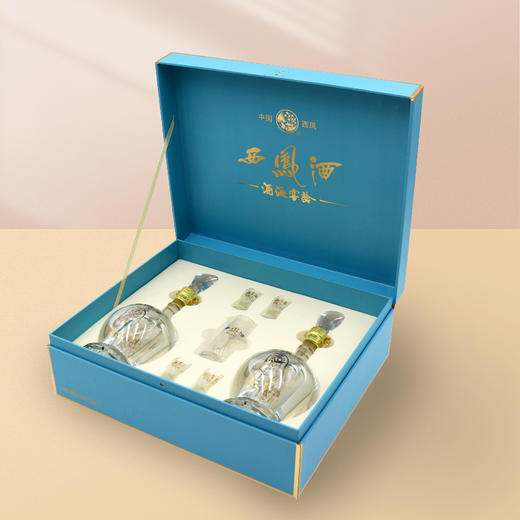 【中国名酒 都知道得好酒】西凤酒礼盒装500ml*2瓶+酒具1套+礼袋 52度白酒礼盒装 商品图7
