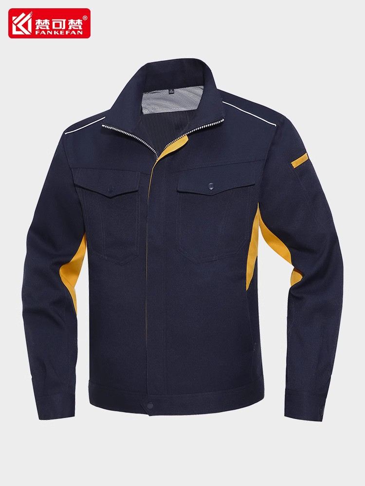 高级秋冬工作服套装男士防静电电力工程服耐磨水电工劳保工服定制