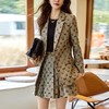 娜璐多 复古字母宽松外套/半裙2023流行小西服套装女气质女神范洋气时尚 商品缩略图2