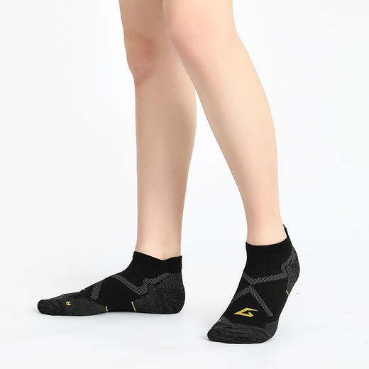 🔥618短筒肌动美利奴羊毛春夏秋越野跑步袜专业薄款马拉松袜毛巾底户外登山徒步羊毛袜 商品图9