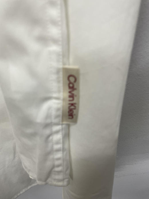 Calvin Klein/CK 男士尖领纯色带胸兜休闲长袖衬衫 商品图3