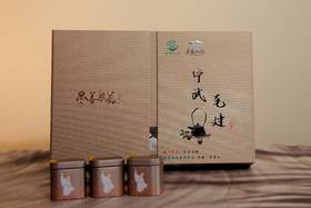 【山西药茶香天下】管涔仙草 宁武毛建茶 尽善尽美 12罐共300g 礼盒装（顺丰包邮）