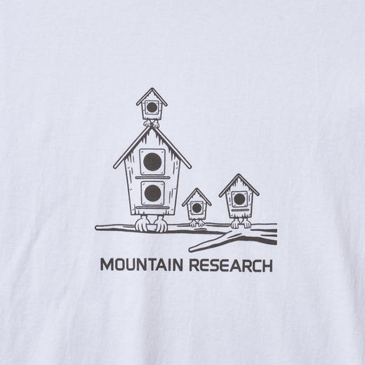 Mountain Research 艺术家插画系列圆领短袖T恤户外小房子 商品图3