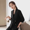 娜璐多 高级感西装套装女秋季短款小个子2023新款职业正装女气质西服外套 商品缩略图2