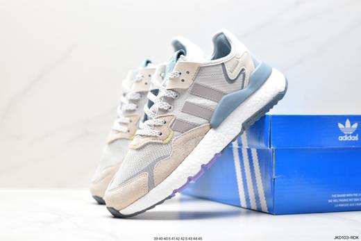 阿迪达斯Adidas Nite Jogger 2019三叶草夜行者复古运动跑鞋男鞋 商品图6