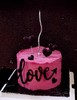 枚红色爱心桃love蛋糕 商品缩略图0
