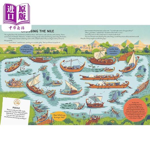 【中商原版】盗墓者的故事The Curse of the Tomb Robbers 英文原版 儿童百科绘本 历史读物 进口儿童读物 知识百科7-10岁 商品图1