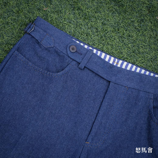 Sojitz 蓝色丹宁意式工艺裤装 商品图10