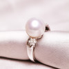 美裕 金18K海水珍珠戒指 南洋珠11-11.5mm白 43201 商品缩略图1