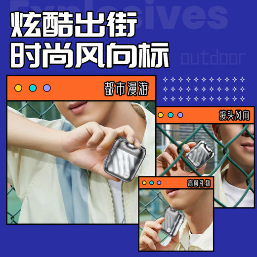 【雷霆能量！刷新上线】小型刮胡刀防水洗旅行小巧电动便携剃须刀男士家用迷你胡须刀lm 商品图2