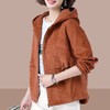 DD-女士短外套韩版宽松2023年春秋新款大码显瘦夹克休闲百搭卫衣女潮 商品缩略图3