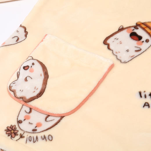 都市丽人眯雅佳双面法兰绒女士厚款长袖长裤类家居服套装LH32H8 商品图5