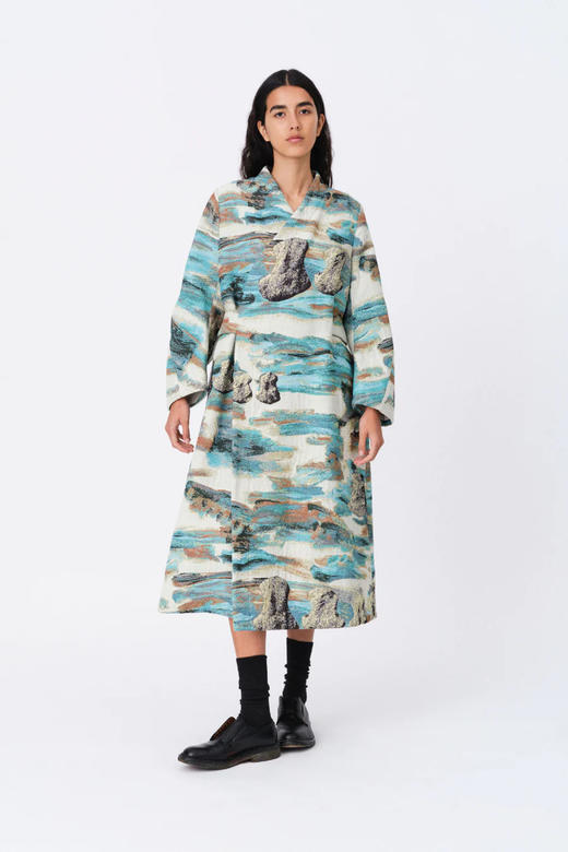 Toogood  山石织绣SCULPTOR系带连衣裙 商品图5