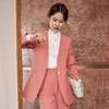 娜璐多 休闲西装外套女春秋季2023新款高级感气质名媛女神范修身西服套装 商品缩略图1