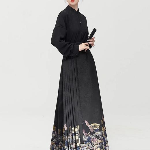 裁缝学苑AX105 明制汉服连肩立领小衫纸样女装中式上衣衬衣打版板 商品图5