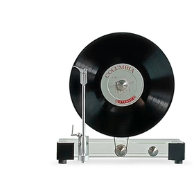 晨熙园主卧复古唱片机模型木质