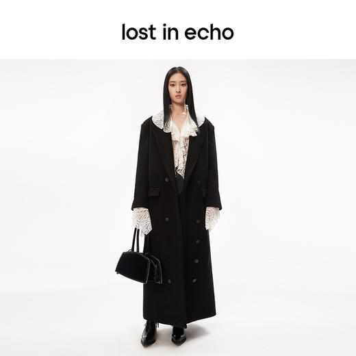 lost in echo一脚蹬压花拼接尖头上翘切尔西牛仔靴显瘦 商品图1