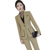 娜璐多 高级感白领通勤套装女2023年春秋新款修身气质洋气时尚西装外套女 商品缩略图4