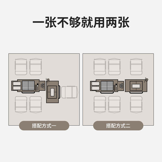 Naturehike挪客重山多功能旅行烧烤桌户外露营野餐便携折叠烧烤架 商品图4