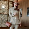 娜璐多 高级感炸街韩版西服洋气时尚职业装三件套女西装马甲女英伦风套装 商品缩略图2