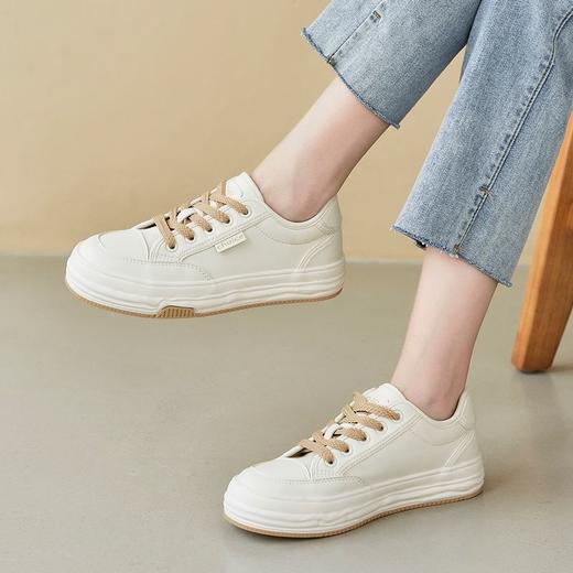 ZHR小白鞋女2023新款秋季女鞋软底板鞋休闲鞋子ins百搭运动鞋潮鞋 商品图1