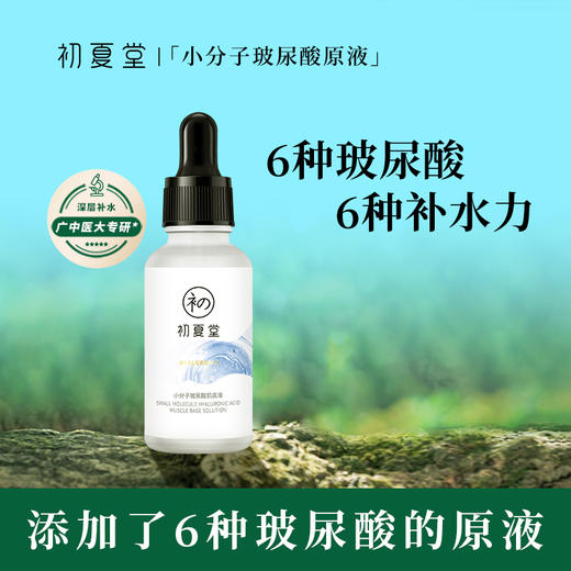 【初夏堂】初夏堂 新小分子玻尿酸原液【30ml】 商品图0