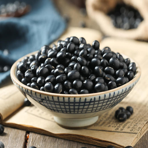 燕之坊心意黑豆优选黑豆405g五谷杂粮打豆浆营养原材料量贩装 商品图3