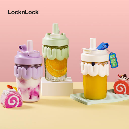  乐扣乐扣（LOCK&LOCK）奶芙玻璃杯奶茶杯 LLG770 商品图1