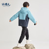 水孩儿童装2023秋冬新款男童风衣防风挺括摇粒绒亲肤保暖女童外套 商品缩略图5