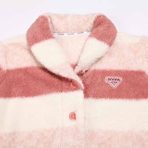 都市丽人生活家居女士睡衣米粒绒厚款长袖长裤类家居服套装LH30C8 商品图5