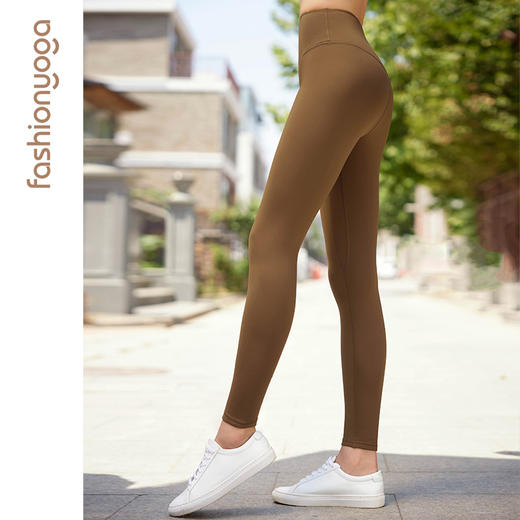 【特卖不退换】F13960基础加绒瑜伽长裤、F13956修身带口袋加绒长裤 商品图8