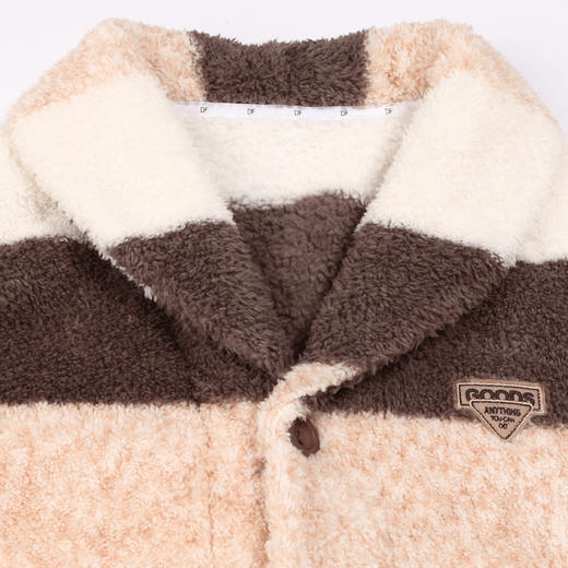 都市丽人都市锋尚生活家居男士睡衣米粒绒厚款长袖长裤类家居服套装FH30C8 商品图5