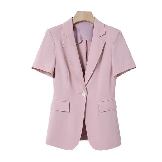 娜璐多 薄款西装套装女夏季小个子2023新款设计感气质显瘦休闲长裤两件套 商品图4