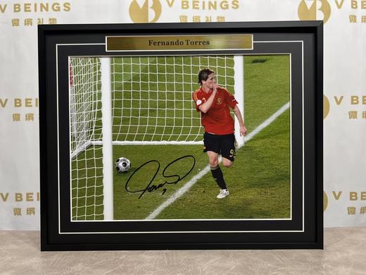 收藏系列  足球球星16寸 亲笔签名照片 德罗巴 费尔南多托雷斯  因扎吉 伊涅斯塔  梅西 贝尔 布冯 皮尔洛 圣卡西 卡塞米罗 莫德里奇 商品图3