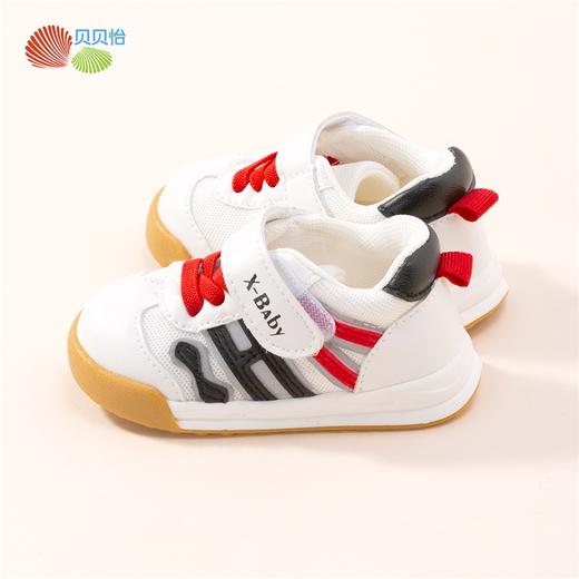 贝贝怡童鞋防撞男男童宝宝鞋软底学步鞋春秋季新款撞色防滑鞋233X472 商品图4