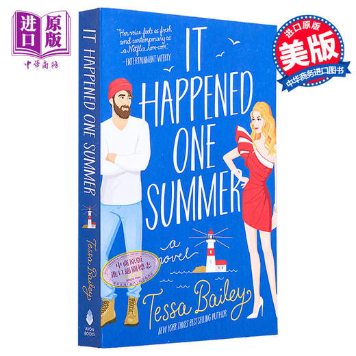预售 【中商原版】发生在夏天 It Happened One Summer 英文原版 Tessa Bailey 都市爱情小说 Tiktok推荐 商品图0