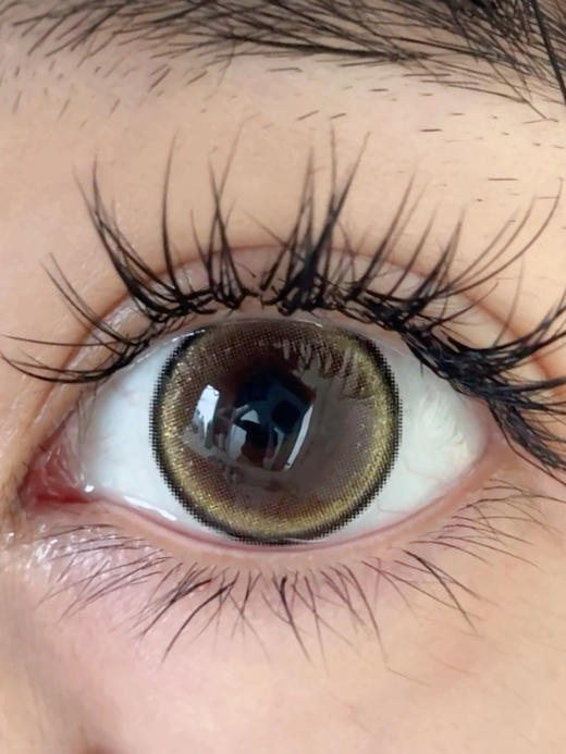 年抛 傲娇点点 moonmyth   / 大直径14.5 着色14.2参考值/  （同品牌多副更划算 选款完整色板在详情页) 大直径美瞳 金粉美瞳 金色狗狗眼美瞳 商品图7