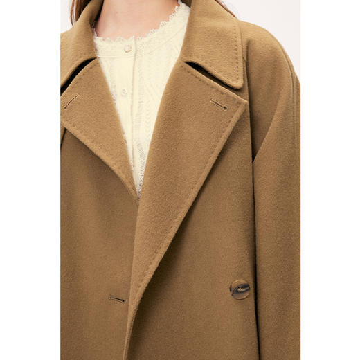 【严选】诗凡黎冬风衣款双面呢大衣7EA370811 商品图2