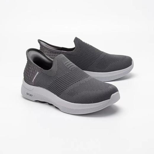 源之民时尚休闲飞织面料橡塑底运动健步男鞋 商品图0