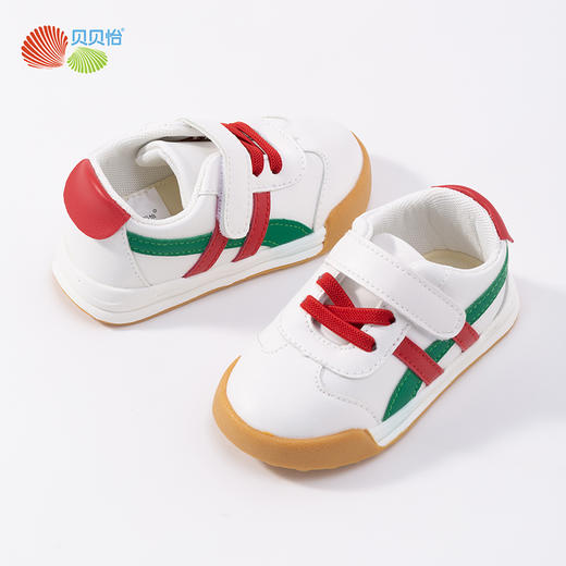 贝贝怡童鞋秋季新款男女童时尚撞色宝宝鞋婴儿软底学步鞋休闲鞋233X473 商品图6
