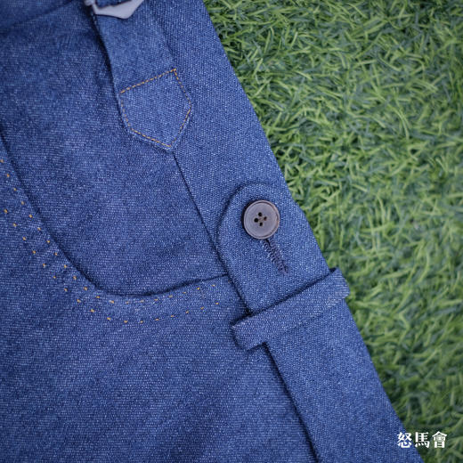 Sojitz 蓝色丹宁意式工艺裤装 商品图9