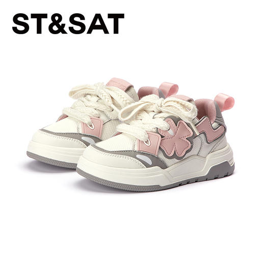 【童鞋】星期六网面透气拼色运动鞋SS33132L20 商品图5