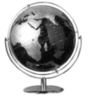 晨熙园儿童房神秘银色地球仪 商品缩略图0
