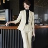 娜璐多 绿色西装外套女2023早秋新款高级感女神范气质时尚西服套装 商品缩略图4