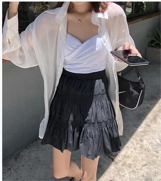 <曾小咸推荐>巨折清仓秒杀，稀有现货24小时发【仅限今日】   蓬蓬裙高腰a字短裙 商品图1