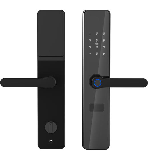 智房联控F888-指纹外门锁科技侠方案 商品图0